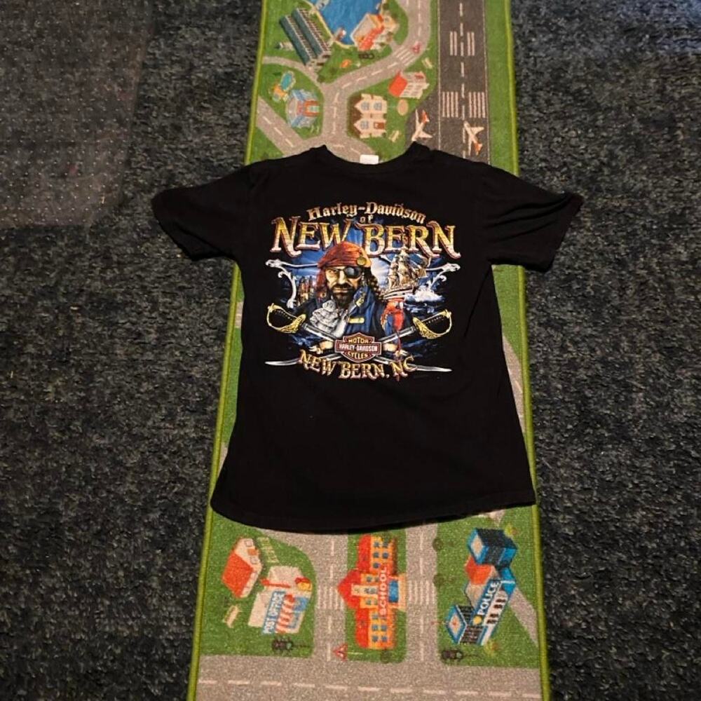 Harley Davidson black Pirate t shirt